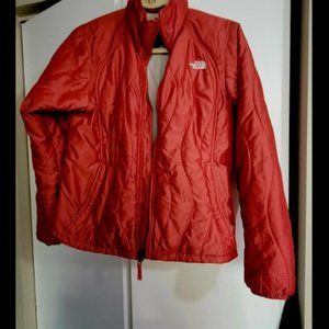 The North Face Puffer Jacket Red Medium